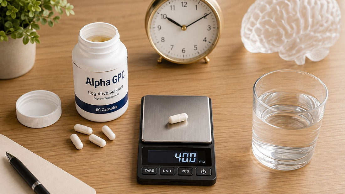 Alpha GPC Dosage: Evidence-Based Guide