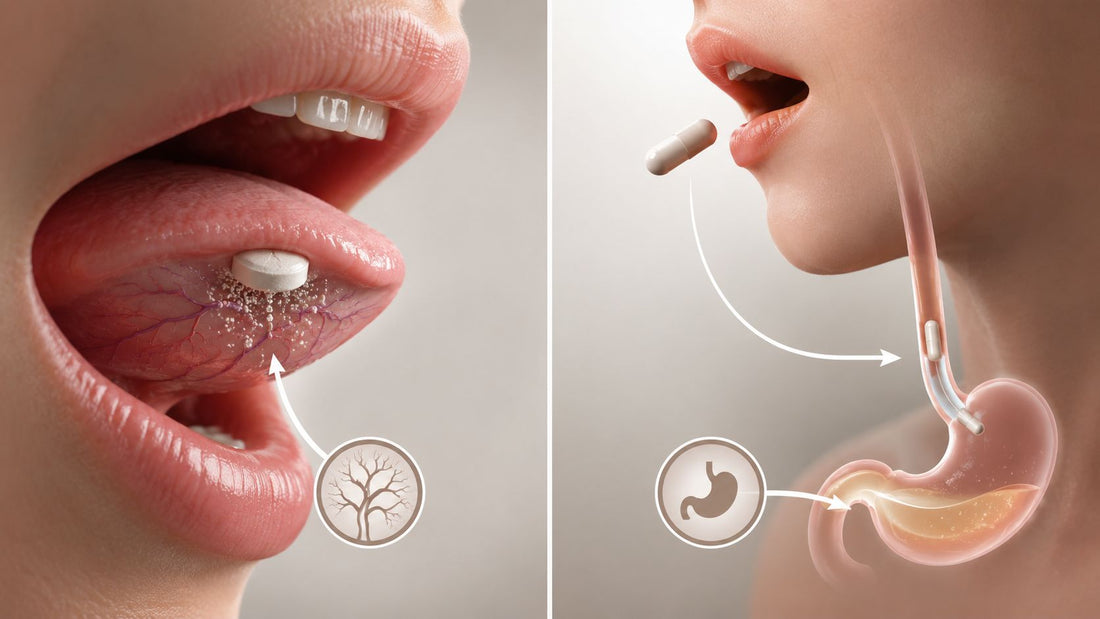 Sublingual vs Oral: How Each Route Actually Works